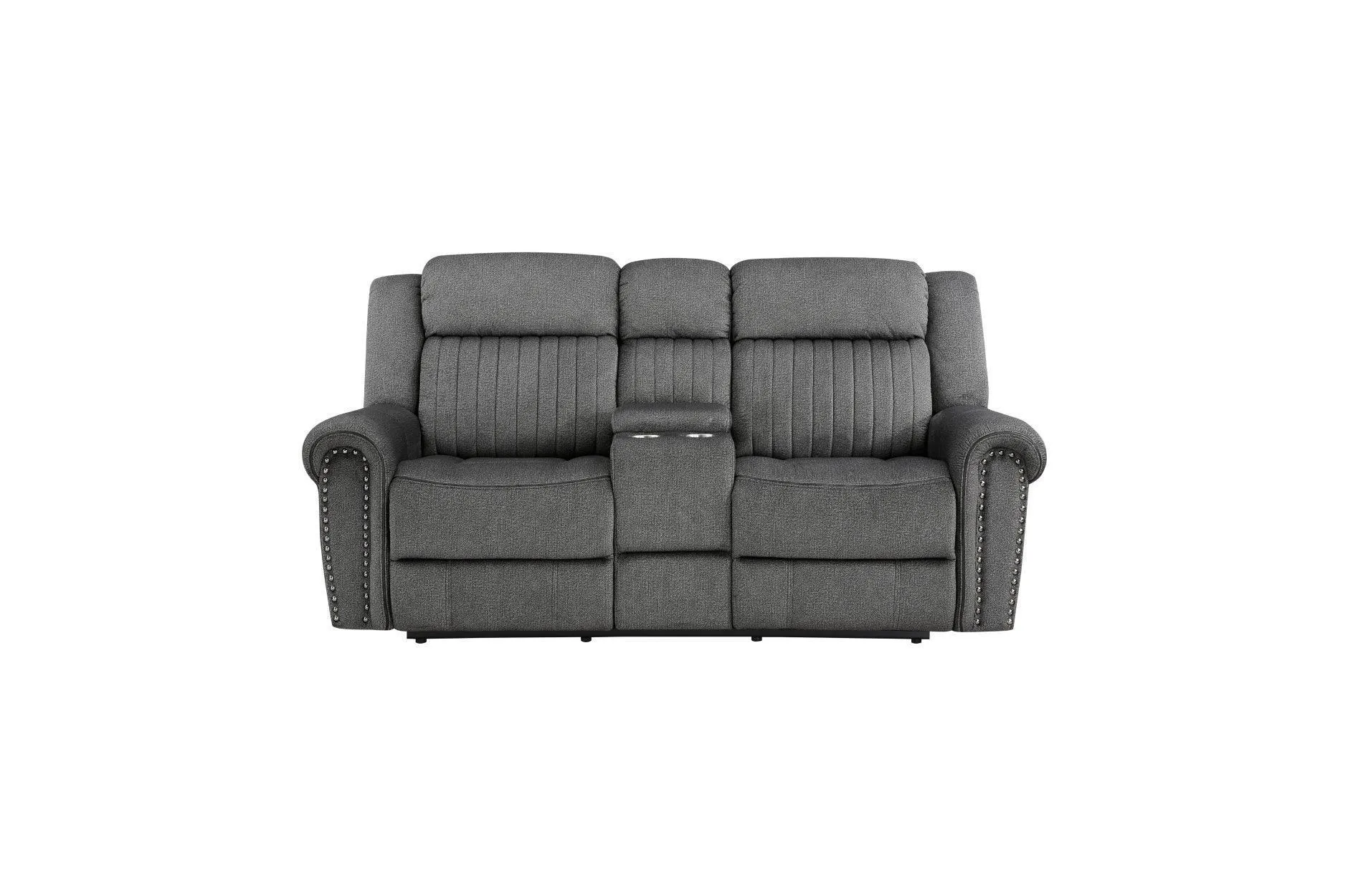Brennen Charcoal Power Reclining Set
