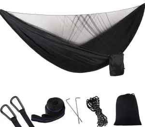 Camping Hammock with Mosquito net Tent Portable Lightweight 2 Person for Outdoors Backpacking Hiking Trekking