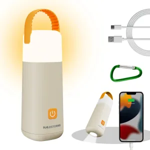 Camping Lantern, 4 Modes Waterproof Tent Light for Hiking, Emergency Power Outages