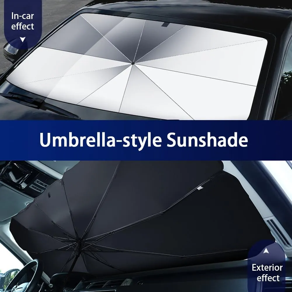 Car Windshield Sun Shade for Hyundai Grandeur/Xcent/HB20S Sedan, New Car Sunshade Front Window Sunshade Sun Protection Heat Insulation Sunshade,L
