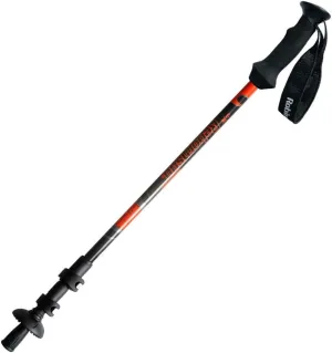 Carbon Fiber Trekking Pole Foldable Lightweight Shock Absorbing Telescopic and Running Stick with EVA Handle Quick Lock Suitable for Hiking Camping Hiking Etc.