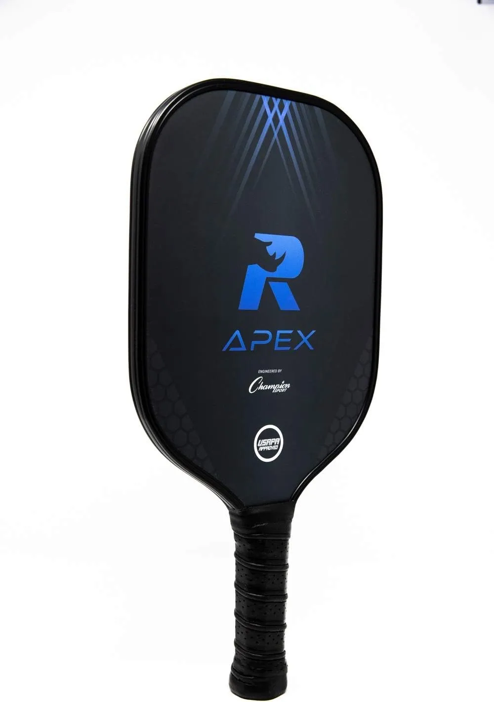 Champion Sports Rhino Pickleball Paddles: Indoor or Outdoor Pickleball Paddles in Wood, Aluminum, Fiberglass, Graphite – Multiple Styles