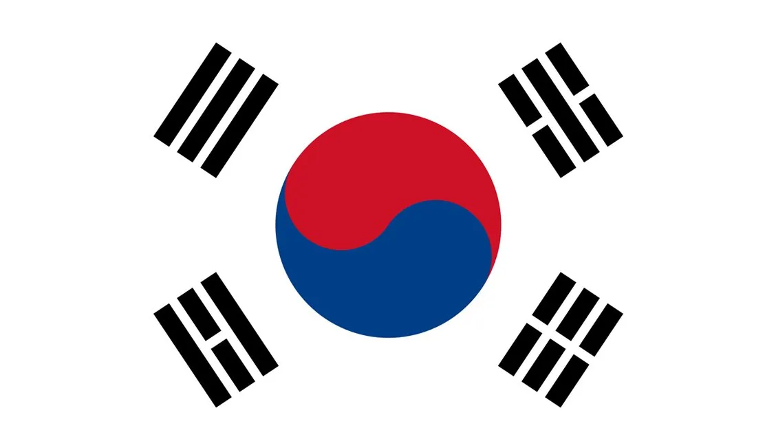 Clearance South Korea Flag (1800mm x 900mm)