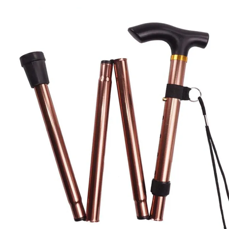 Collapsible Telescopic Folding Cane - Walking Stick