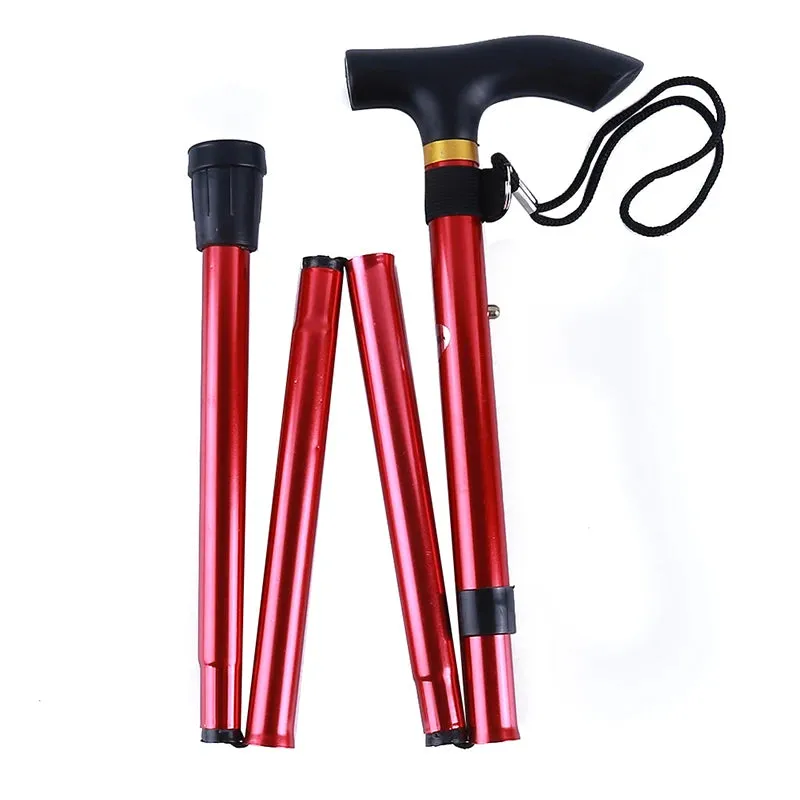 Collapsible Telescopic Folding Cane - Walking Stick
