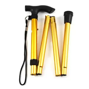 Collapsible Telescopic Folding Cane - Walking Stick