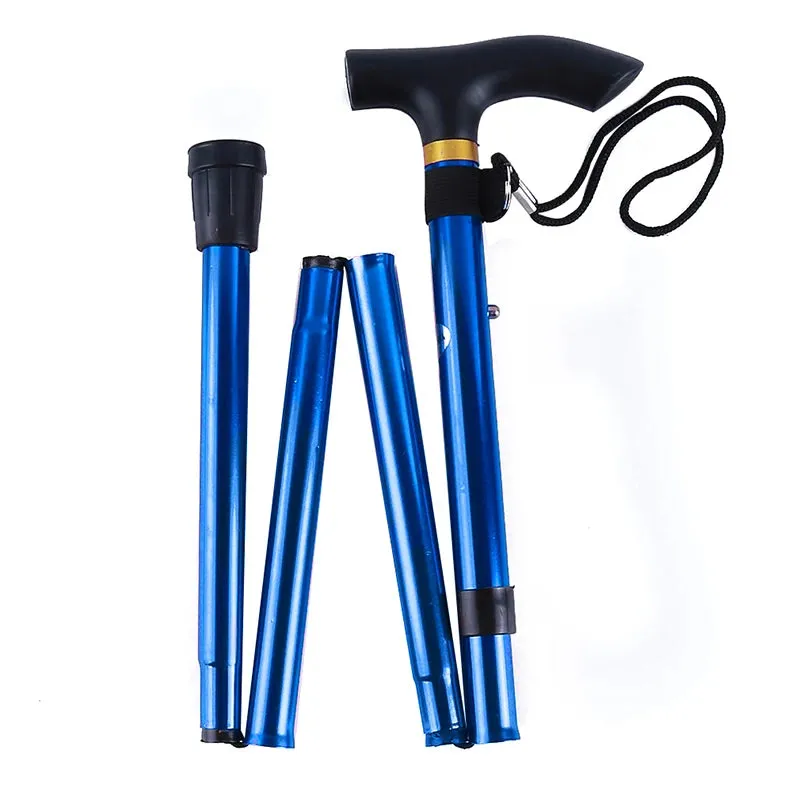 Collapsible Telescopic Folding Cane - Walking Stick
