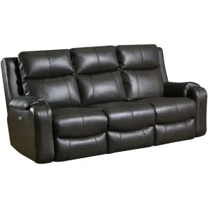 Contour Leather Power  Reclining Sofa