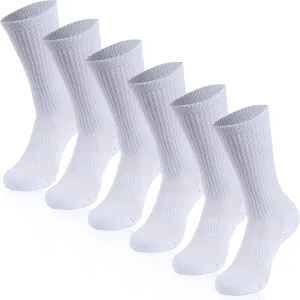 Copper Running Socks, Unisex Ankle Crew Moisture Wicking Anti Smell Sport Trekking Hiking Cushion Socks