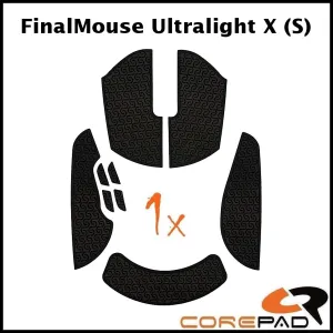 Corepad Grips - Finalmouse Ultralight X - SMALL (Cheetah)
