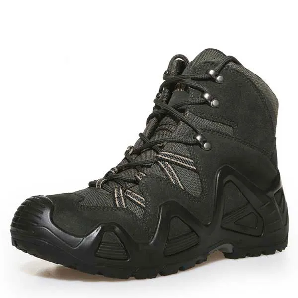 CQB Outdoor Sports Tactical Mountain Climbing Boot Men Wear-resisting Shoes Non-slip Large Size Trekking Shoes for Hiking