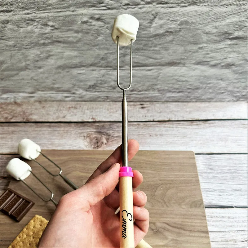 Custom Smoris Roasting Stick Marshmallow For Kids Party