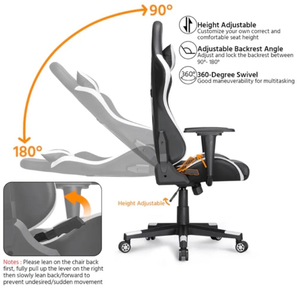 Dragon Ninja Gaming Recliner Chair for Computers