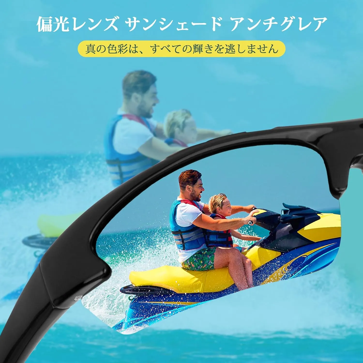 Duduma Polarized Sports Sunglasses for Men Fishing Cycling Running Golf Driving Sun glasses Glasses Tr62 Superlight Frame