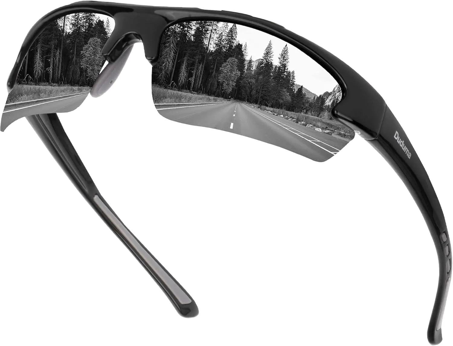 Duduma Polarized Sports Sunglasses for Men Fishing Cycling Running Golf Driving Sun glasses Glasses Tr62 Superlight Frame
