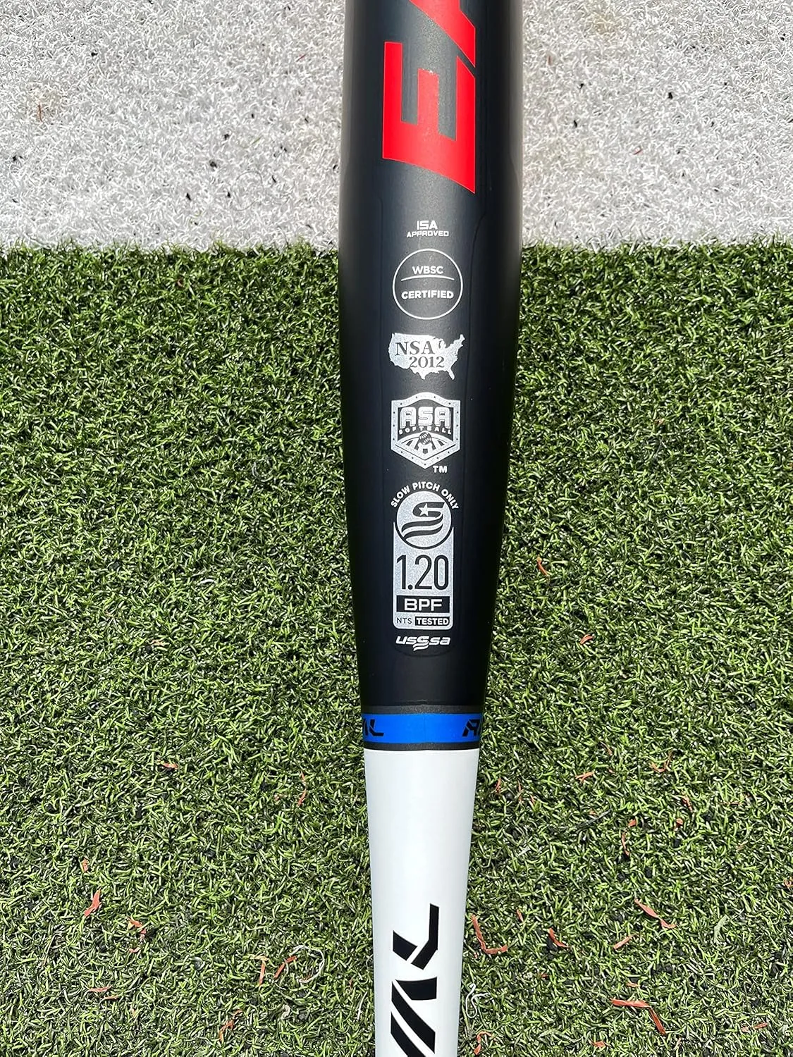 Easton | Rival Slowpitch Softball Bat | Approved for Play on All Fields | Loaded | 12" Barrel