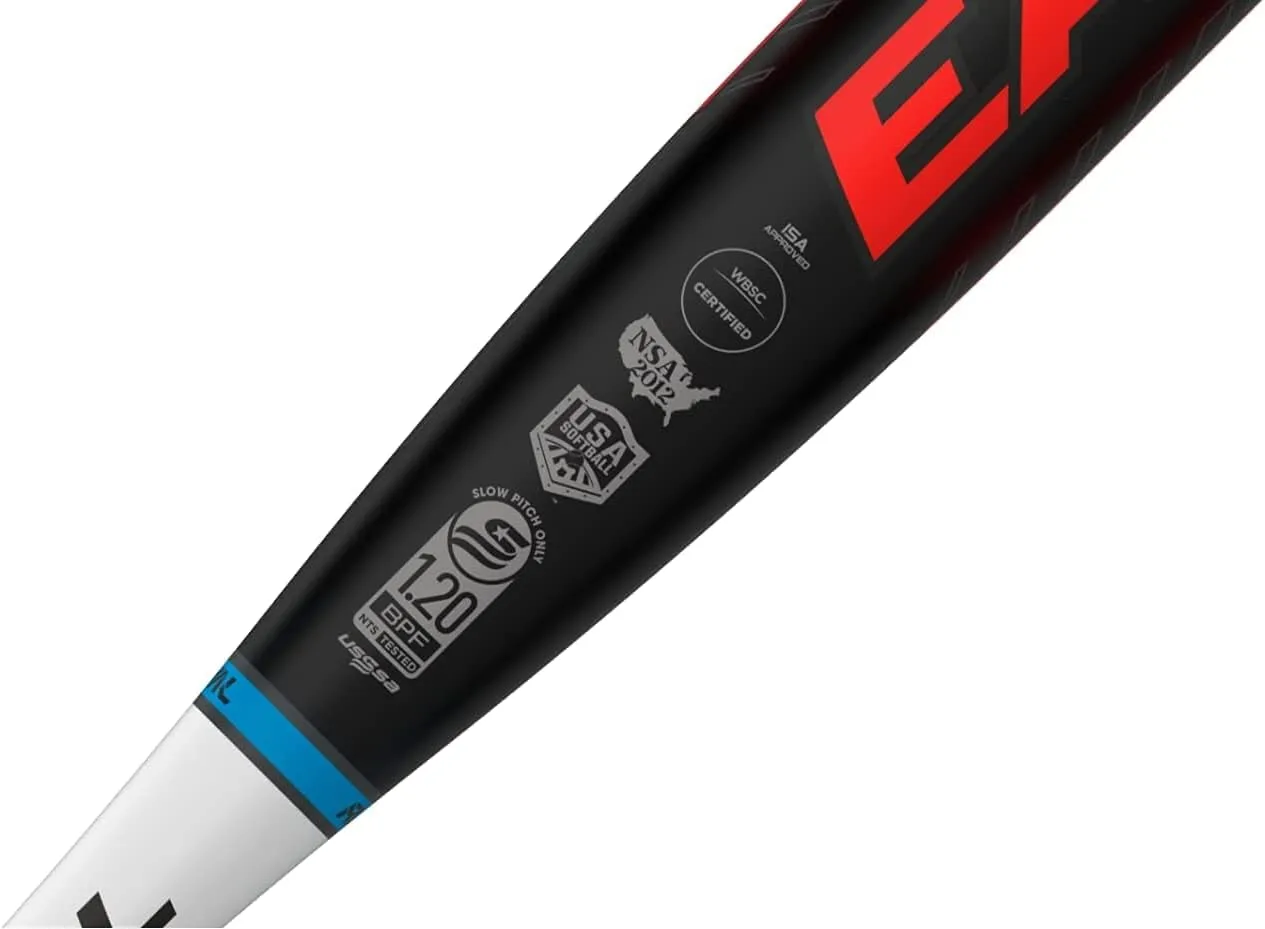 Easton | Rival Slowpitch Softball Bat | Approved for Play on All Fields | Loaded | 12" Barrel
