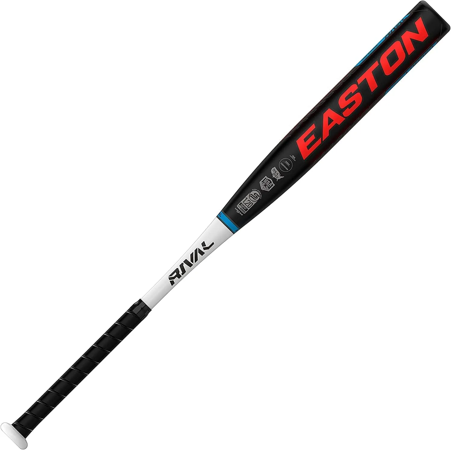 Easton | Rival Slowpitch Softball Bat | Approved for Play on All Fields | Loaded | 12" Barrel