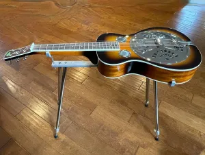 Electro Hawaiian ® Universal Dobro Resonator Guitar Stand - Adjustable Height, Fits Most Dobros!