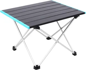 EVTSCAN Portable Camping Table Ultralight Aluminum Alloy Camp Table with Storage Bag Folding Beach Table for Camping Hiking Backpacking Outdoor Picnic