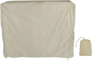 EVTSCAN Table Tennis Table Cover with Zipper Waterproof Dustproof Sunproof Ping Pong Table Cover for Indoor Outdoor Foldable Table Tennis Tables Beige 155x75x144cm