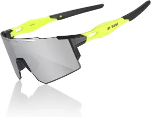 EXP VISION Polarized Cycling Glasses, UV 400 Sports Sunglasses Biking Goggles Running Hiking Golf Fishing Driving