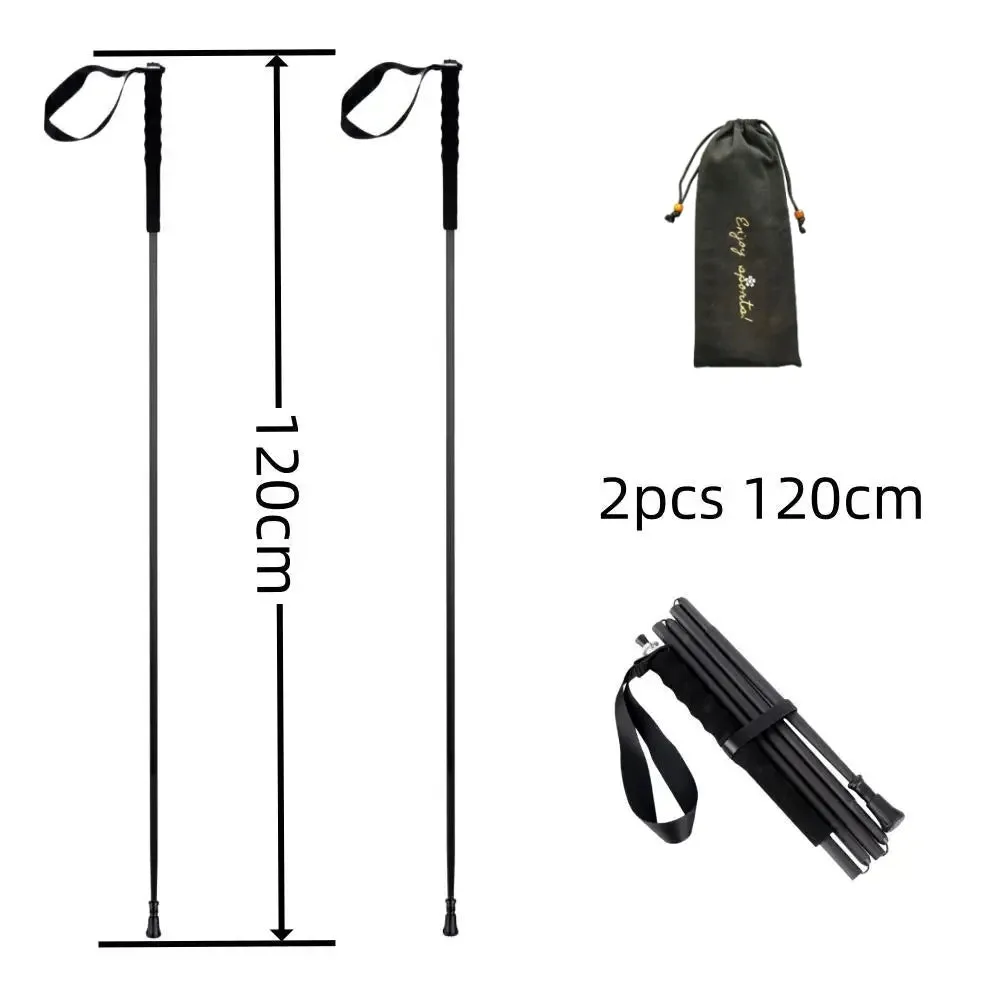 Experience Effortless Hiking with Ultralight Carbon Fiber Trekking Poles
