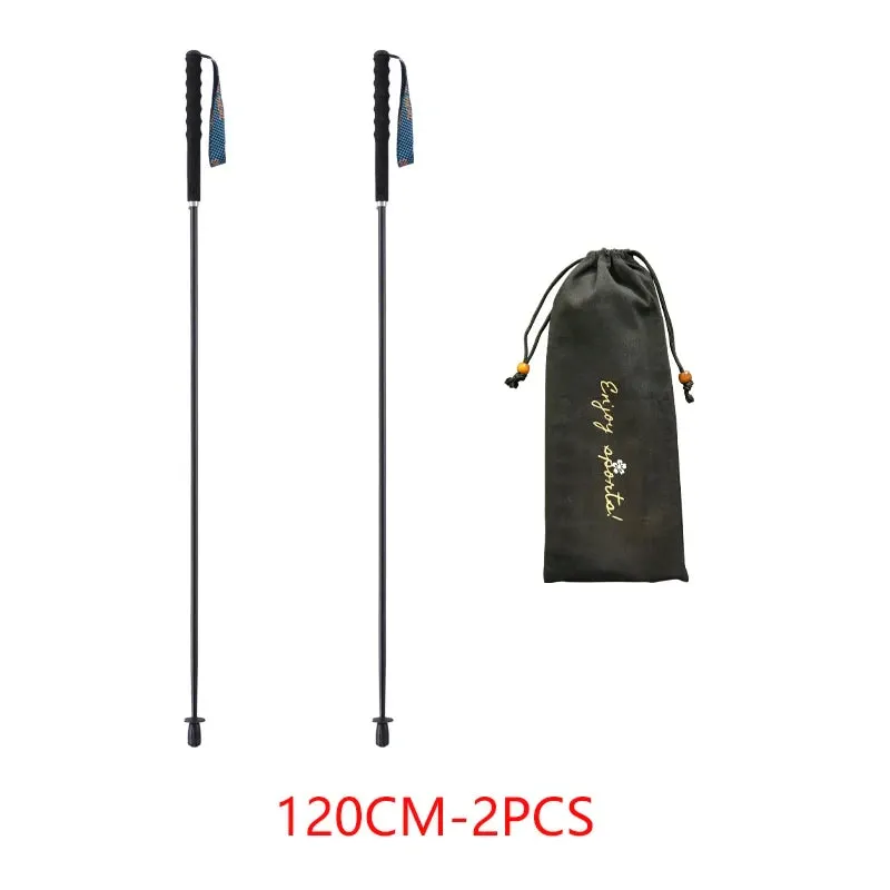 Experience Effortless Hiking with Ultralight Carbon Fiber Trekking Poles