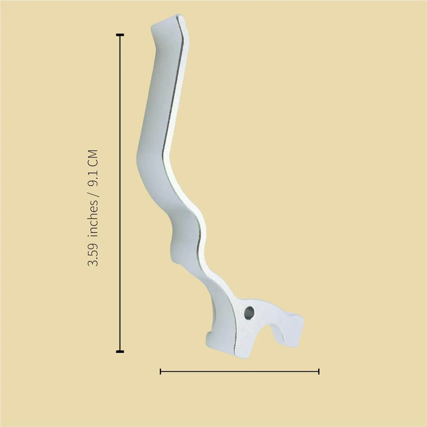 Extended Lever and Handle for 10-22 Combo (Silver)