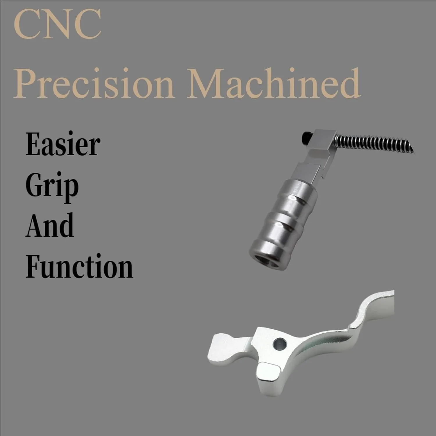 Extended Lever and Handle for 10-22 Combo (Silver)
