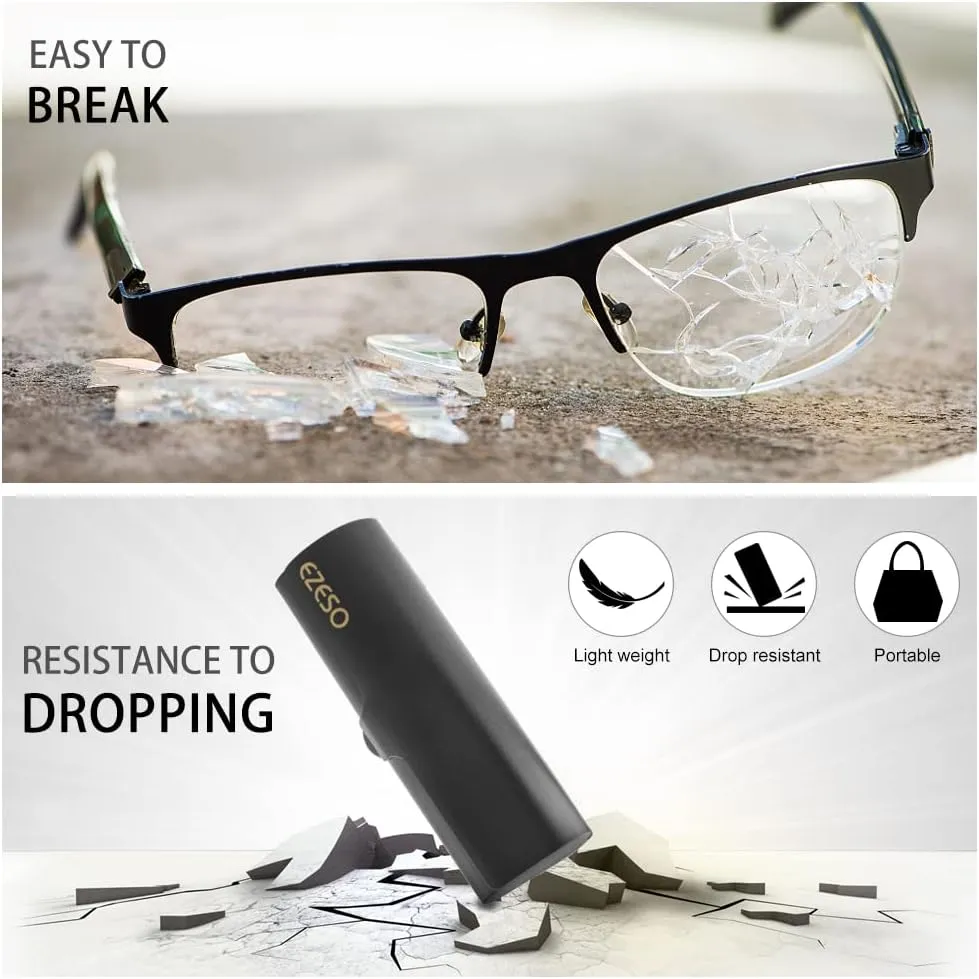 Eyeglass Case for Men Glasses Case Aluminum Light Nearsighted Spectacle Case Box