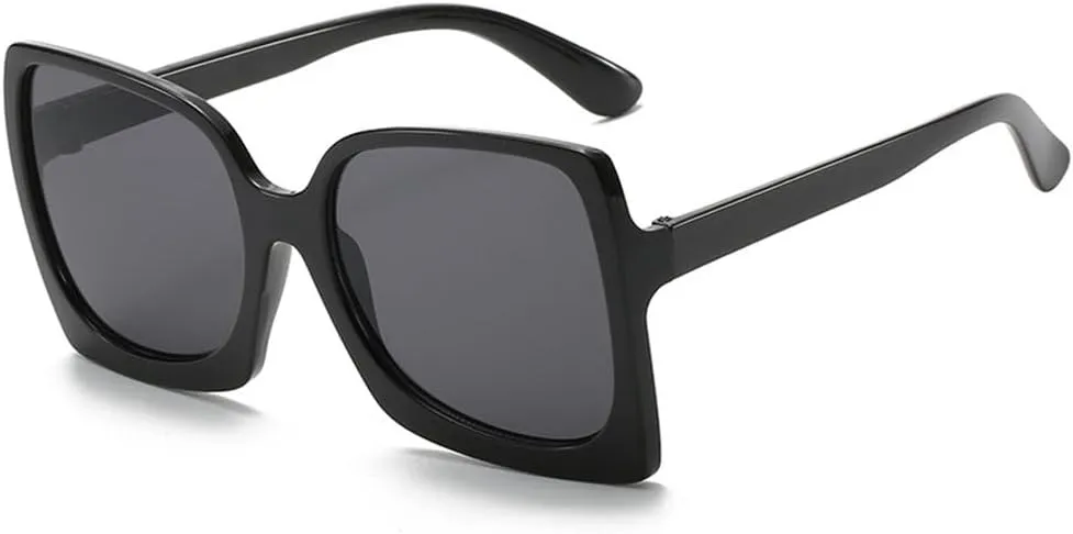 Fashion big frame sunglasses, Internet celebrity sunglasses, slim face personality trend street shooting sunglasses