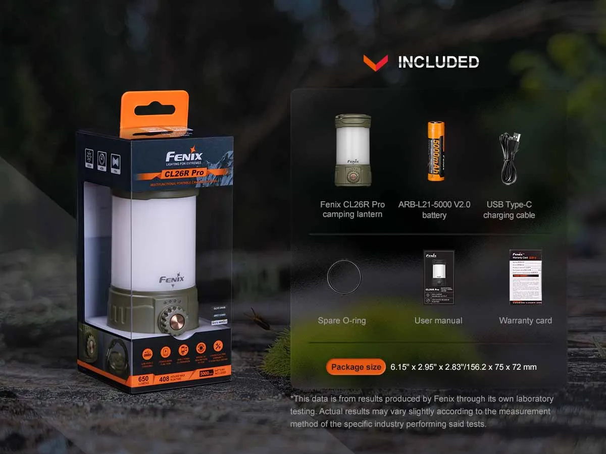 Fenix CL26R PRO Rechargeable Lantern