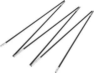 Fiberglass Camping Tent Pole Bars, Support Rods Kit for Outdoor Sunshelter, 330cm, Suitable for Soil, Meadow, 1-2 Person Camping Tent