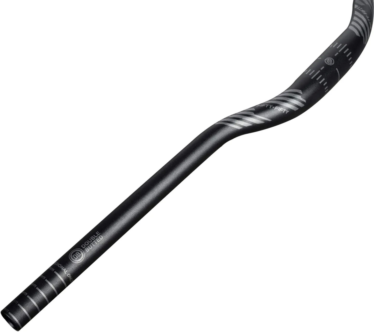 FIFTY-FIFTY Mountain Bike Riser Handlebar, Aluminum Alloy MTB Handlebar, 31.8mm Diameter, 780mm Wide Bicycle Bar