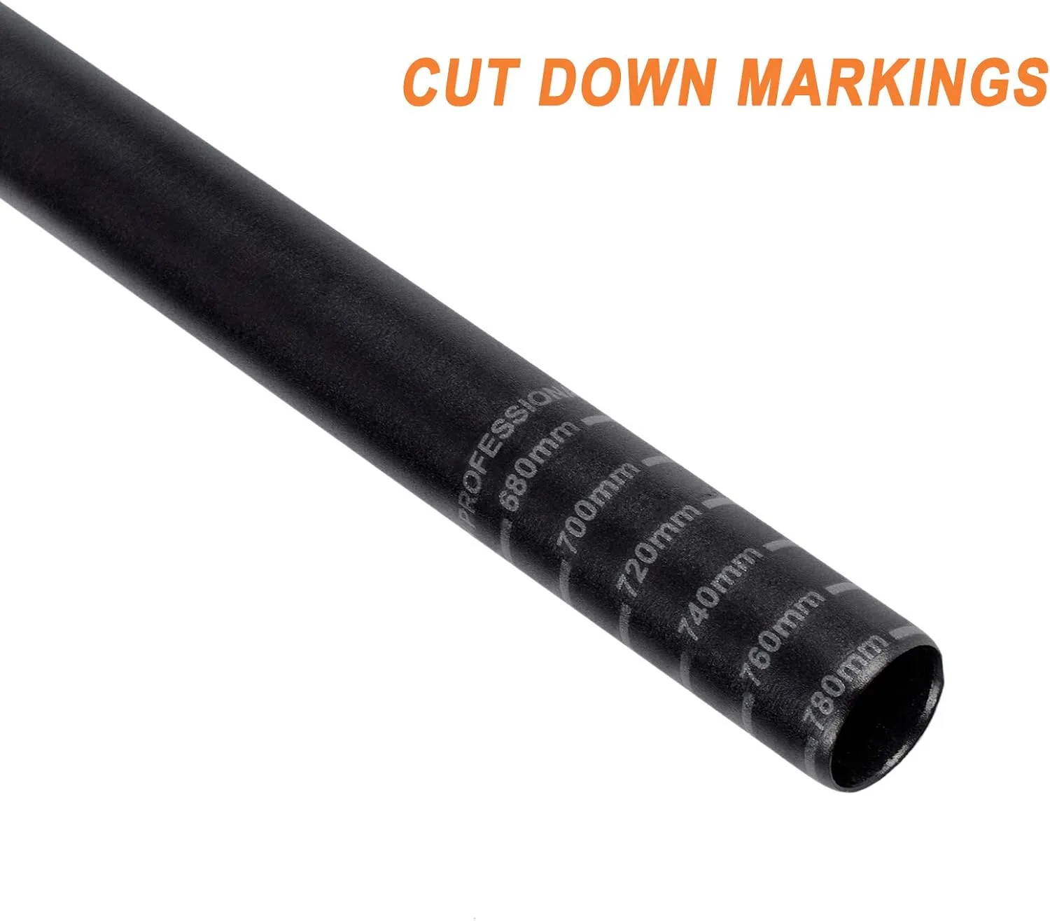 FIFTY-FIFTY Mountain Bike Riser Handlebar, Aluminum Alloy MTB Handlebar, 31.8mm Diameter, 780mm Wide Bicycle Bar