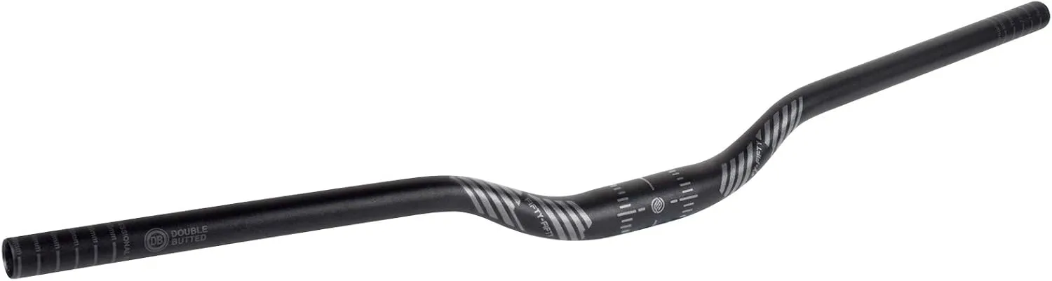 FIFTY-FIFTY Mountain Bike Riser Handlebar, Aluminum Alloy MTB Handlebar, 31.8mm Diameter, 780mm Wide Bicycle Bar