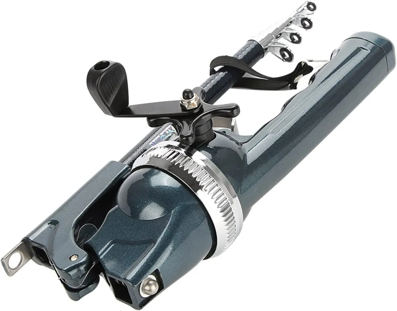 Fishing Rod, Fishing Pole Fishing Rod and Reel Combo Telescopic Fishing Rod Collapsible Rod Stainless Steel Pocket Fisherman Tackle Portable for Beginner Kids Adults Travel Saltwater Freshwater