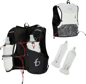 FlipBelt Tahoe Hydration Vest – Ultralight Running Vest for Men & Women – Includes Two 500ml Soft Flasks – Trail, Marathon, and Long-Distance Race Pack