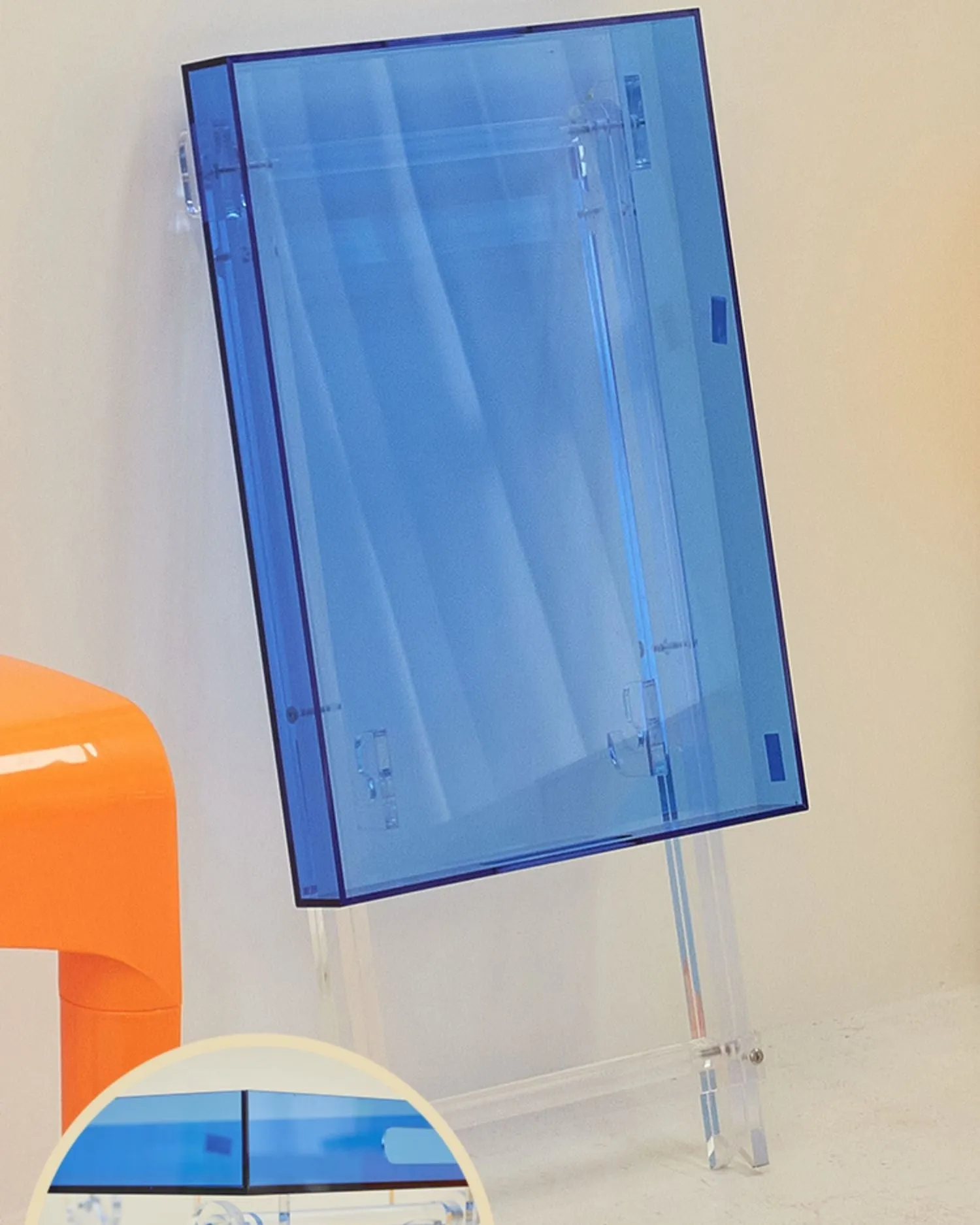 Foldable Acrylic Side Table