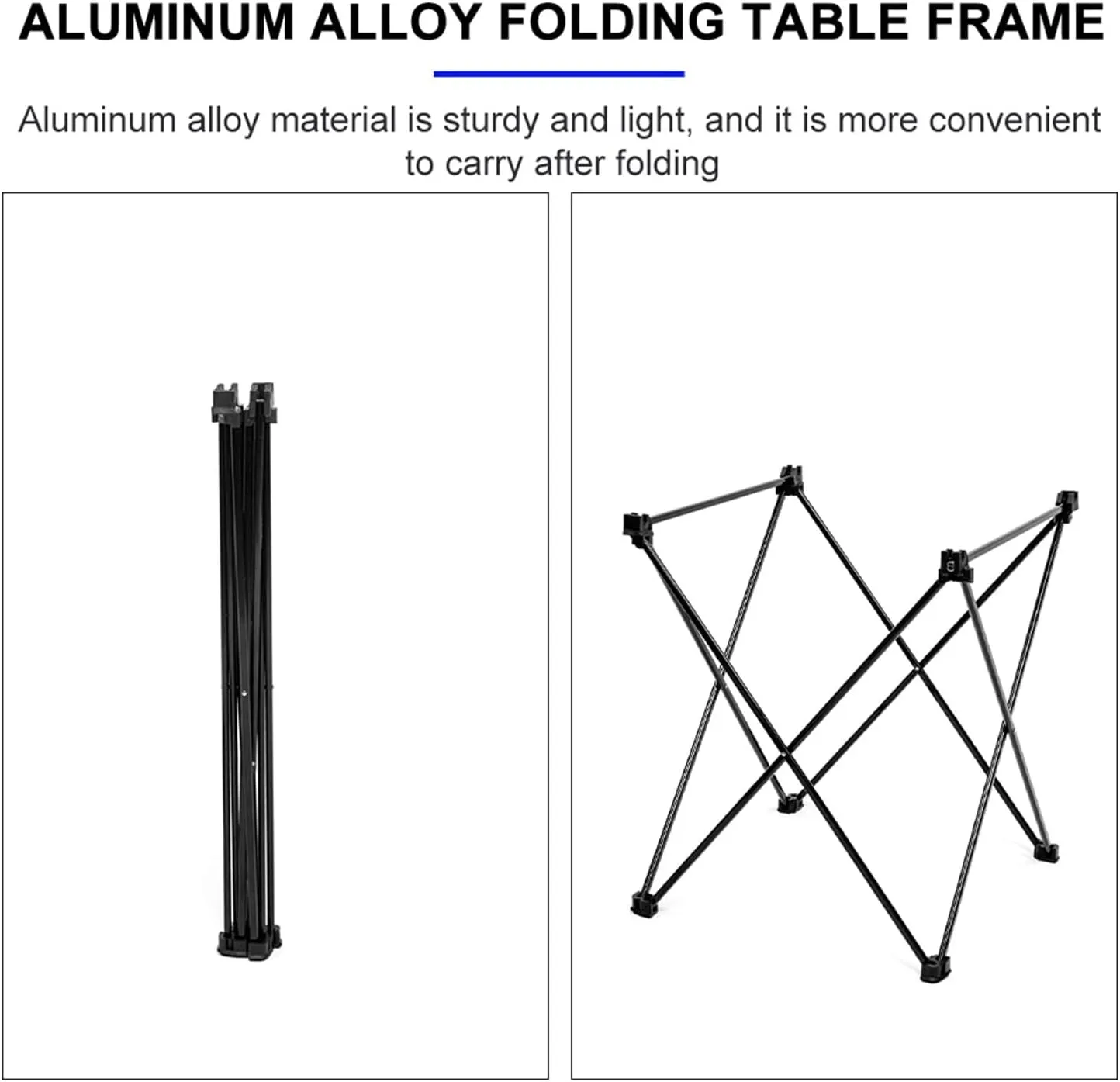Folding Dining Table Outdoor Recreation Kitchen Tourist PlianteTravel Supplies Tourism Camping Folding Roll Tables Picnic Foldable Desks (Color : Big Storage Bag)