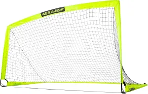 Franklin Sports Blackhawk Backyard Soccer Goal - Portable Pop Up Soccer Nets - Youth   Adult Folding Indoor   Outdoor Goals - Multiple Sizes   Colors - Perfect for Games   Practice