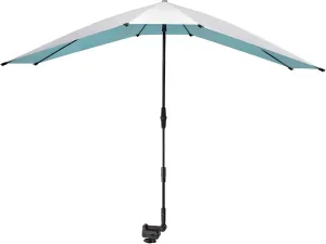 G4Free Double Chair Umbrella for 2 People with Adjustable Clamp, Sun Umbrella for Beach Chair, Reclining Lounge