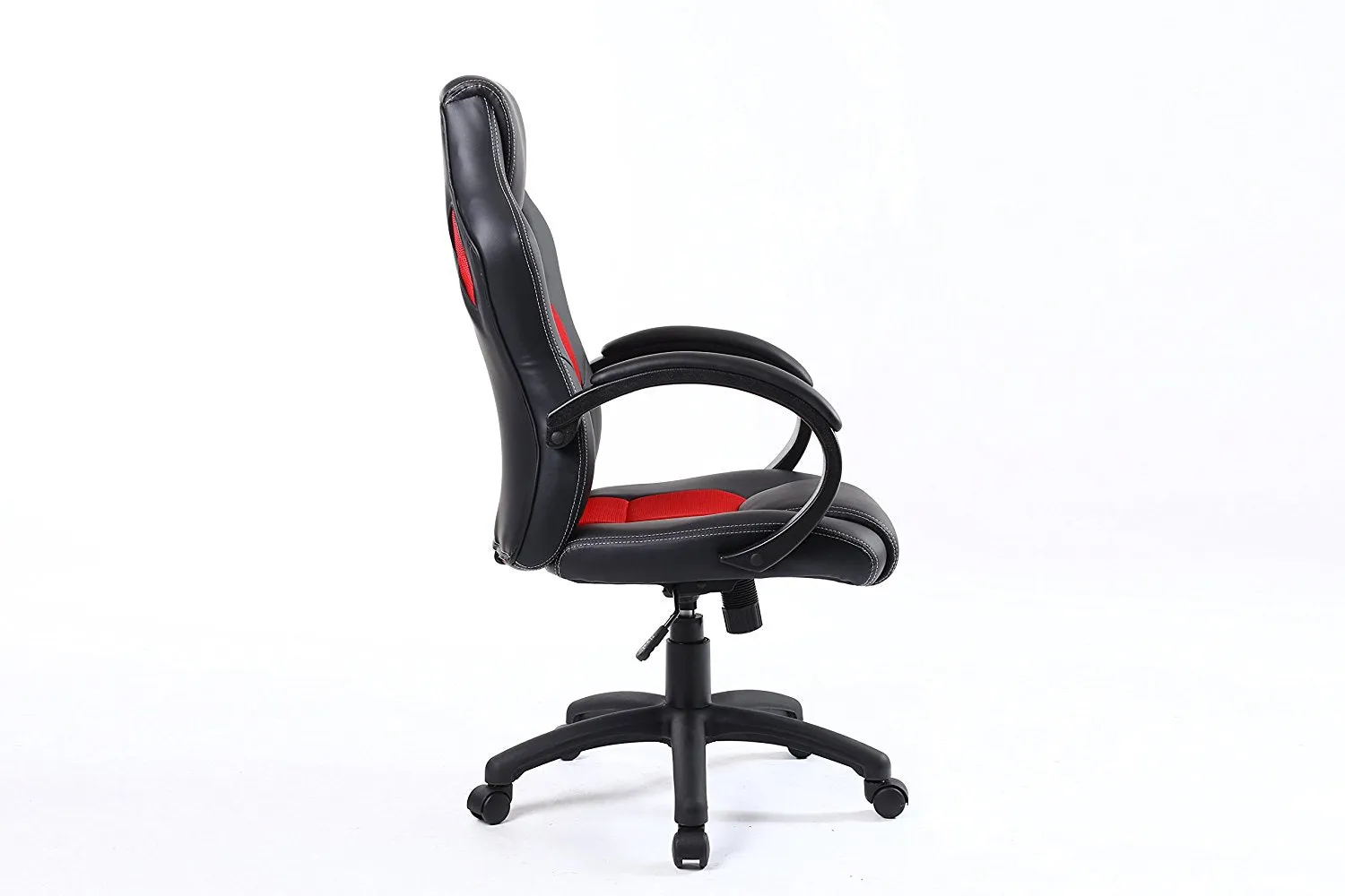 Gaming Tilt Swivel High back Leather Office Executive Chair - Red