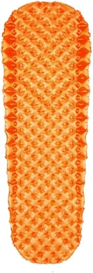 GaRcan Camping Air matt mat Ultralight Inflatable Mattress in Tent Hiking Trekking Portable Travel Folding Bed Sleeping pad (Standard M Orange)