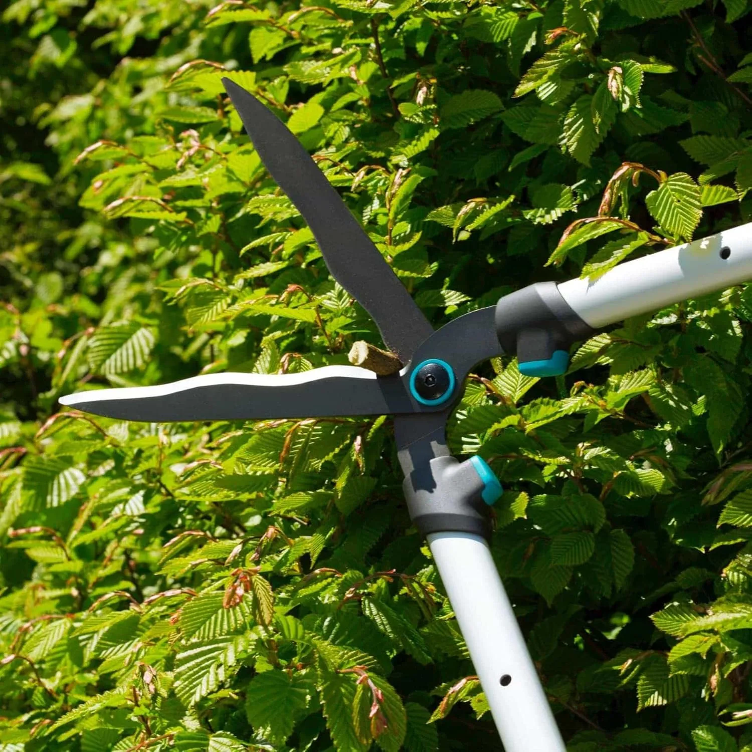 Gardena TeleCut Hedge Shears Turquoise Black