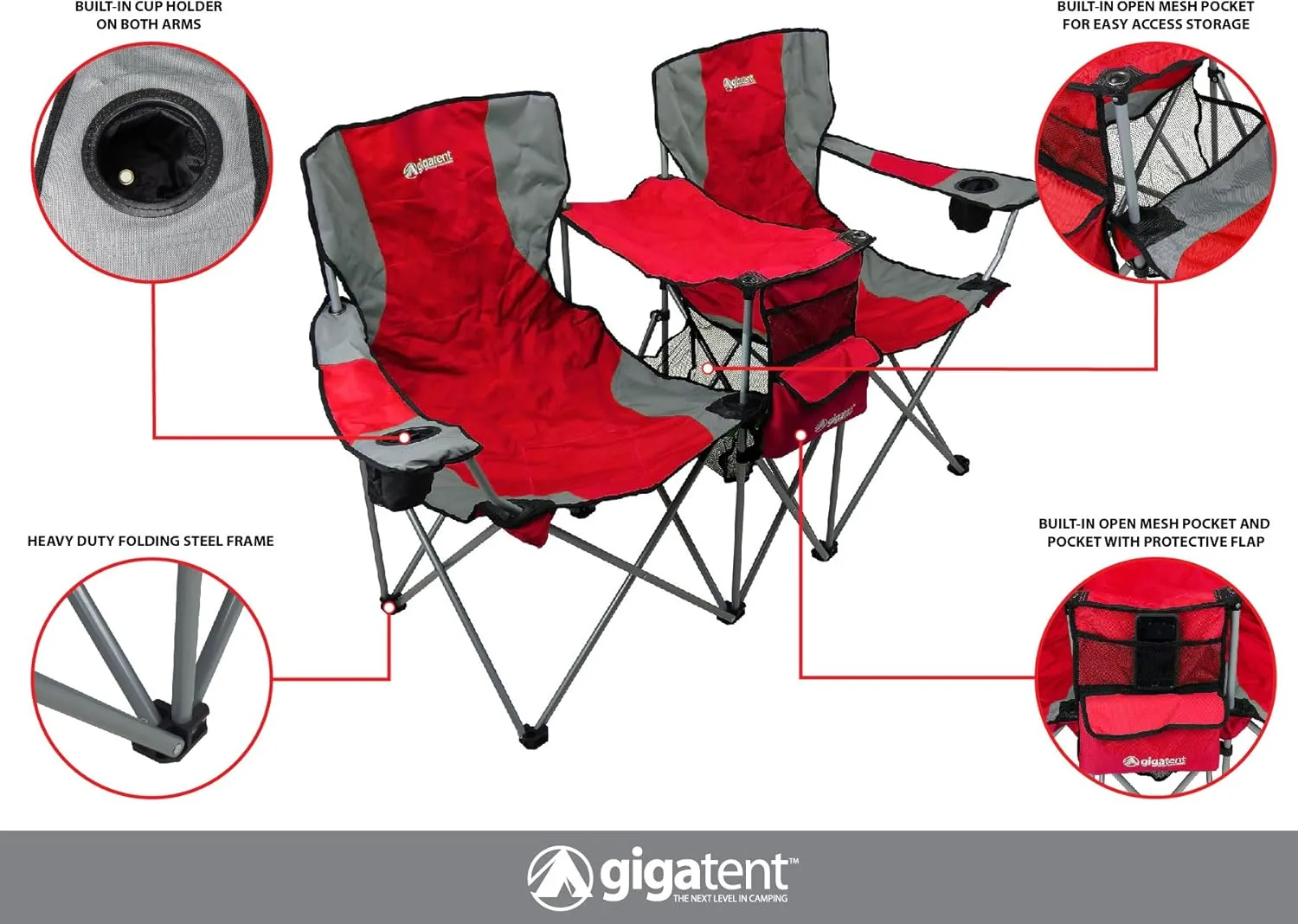 GigaTent Side by Side Chair
