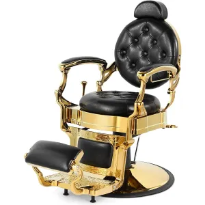 Give yourself or your clients the royal treatment with this vintage barber chair.