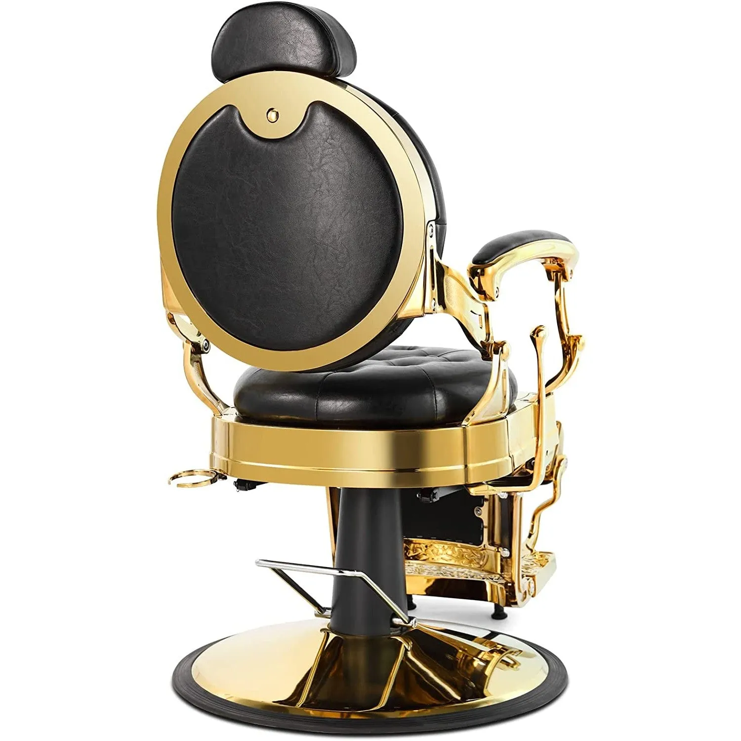 Give yourself or your clients the royal treatment with this vintage barber chair.