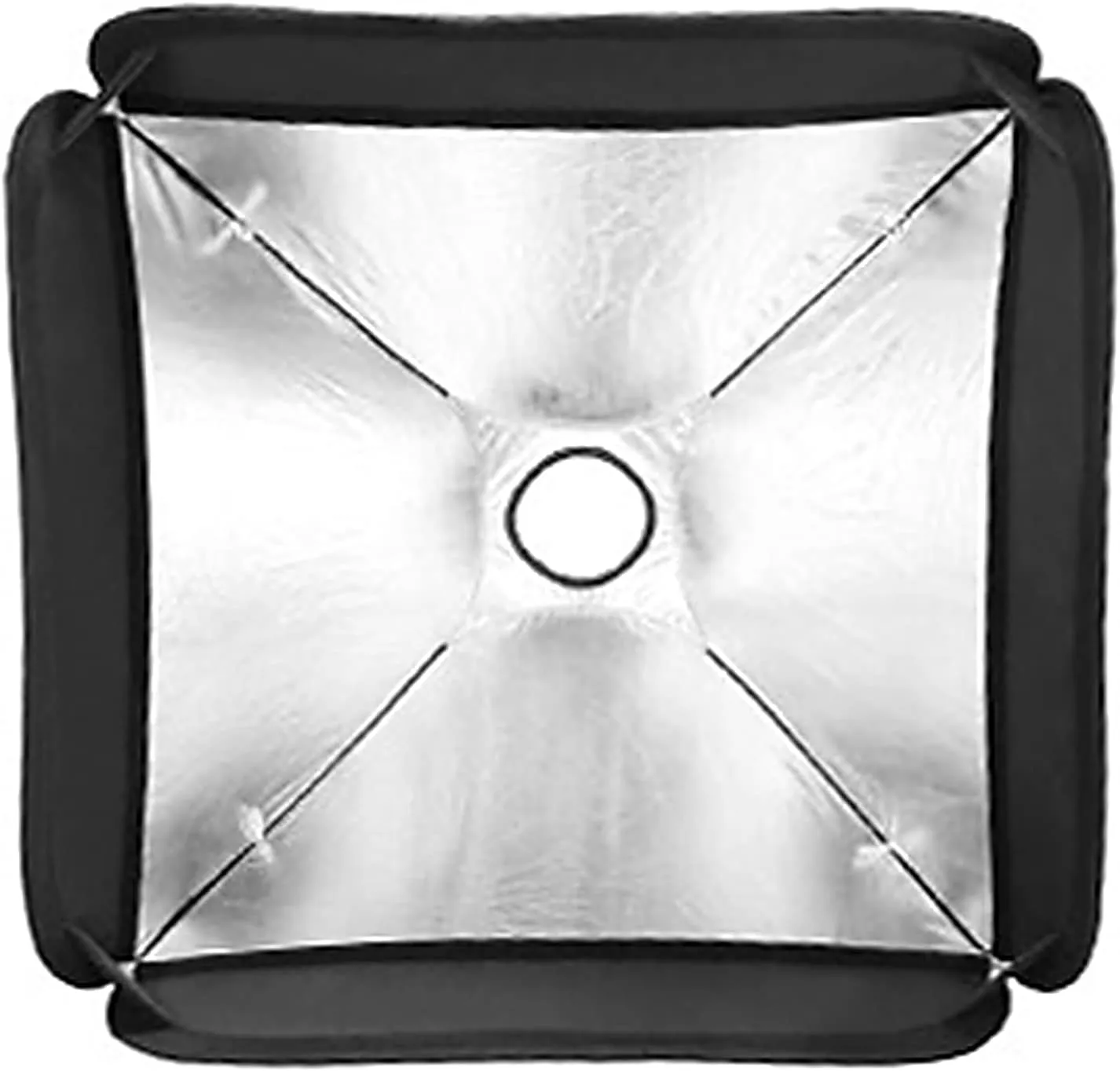 Godox Softbox 60cm x 60cm Portable Collapsible Softbox with Quick Release Bowens Mount Speedring Adapter for Studio Photography - 24" x 24"